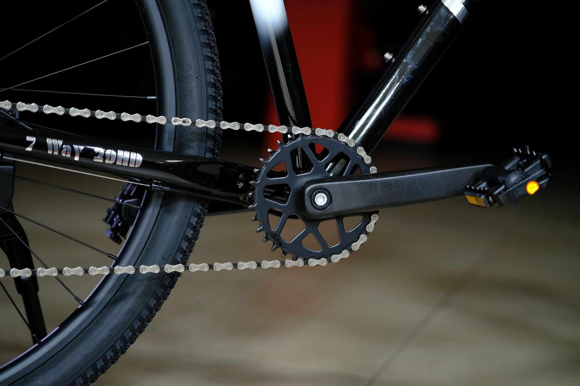 Система (шатун)  Prowheel CY-10 NW 34T Narrow Wide HOKE 7 Way 29 HD матовый чёрный 19