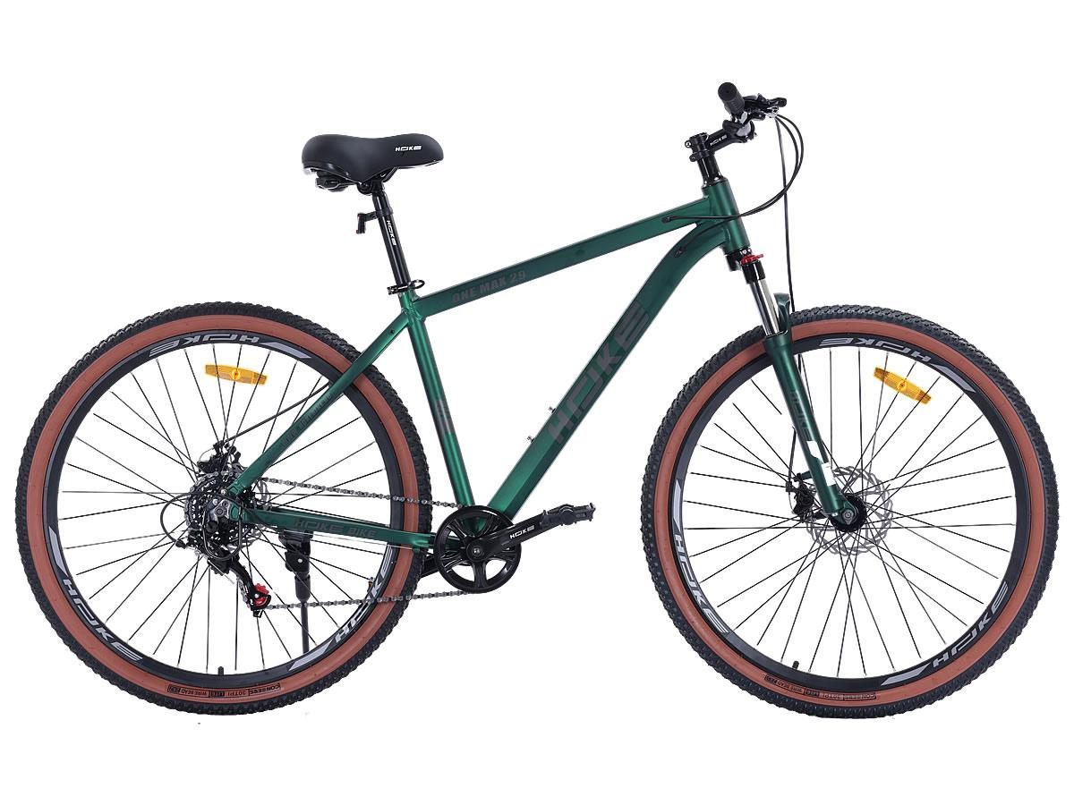 HOKE ONE MAX 29 матовый зелёный-чёрный 21