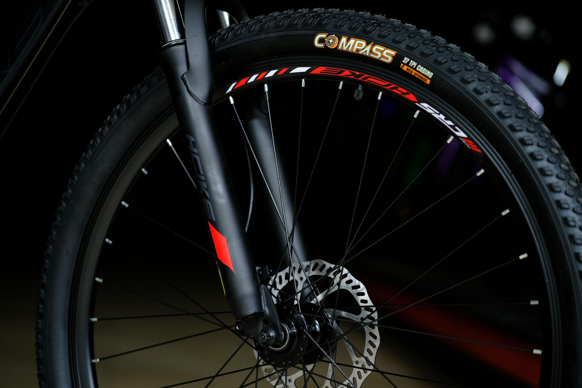 Обод 27.5 двойной усиленный , втулки алюминиевые на промподшипниках HOKE 2 Way 27,5 HD 17