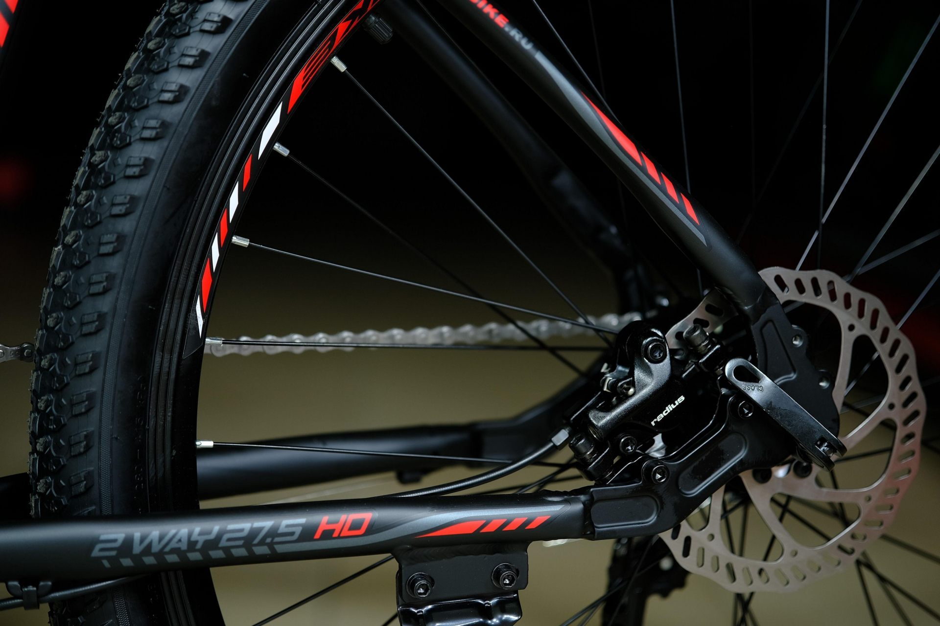 Тормоз гидравлический Radius 160мм HOKE 2 Way 27,5 HD 17