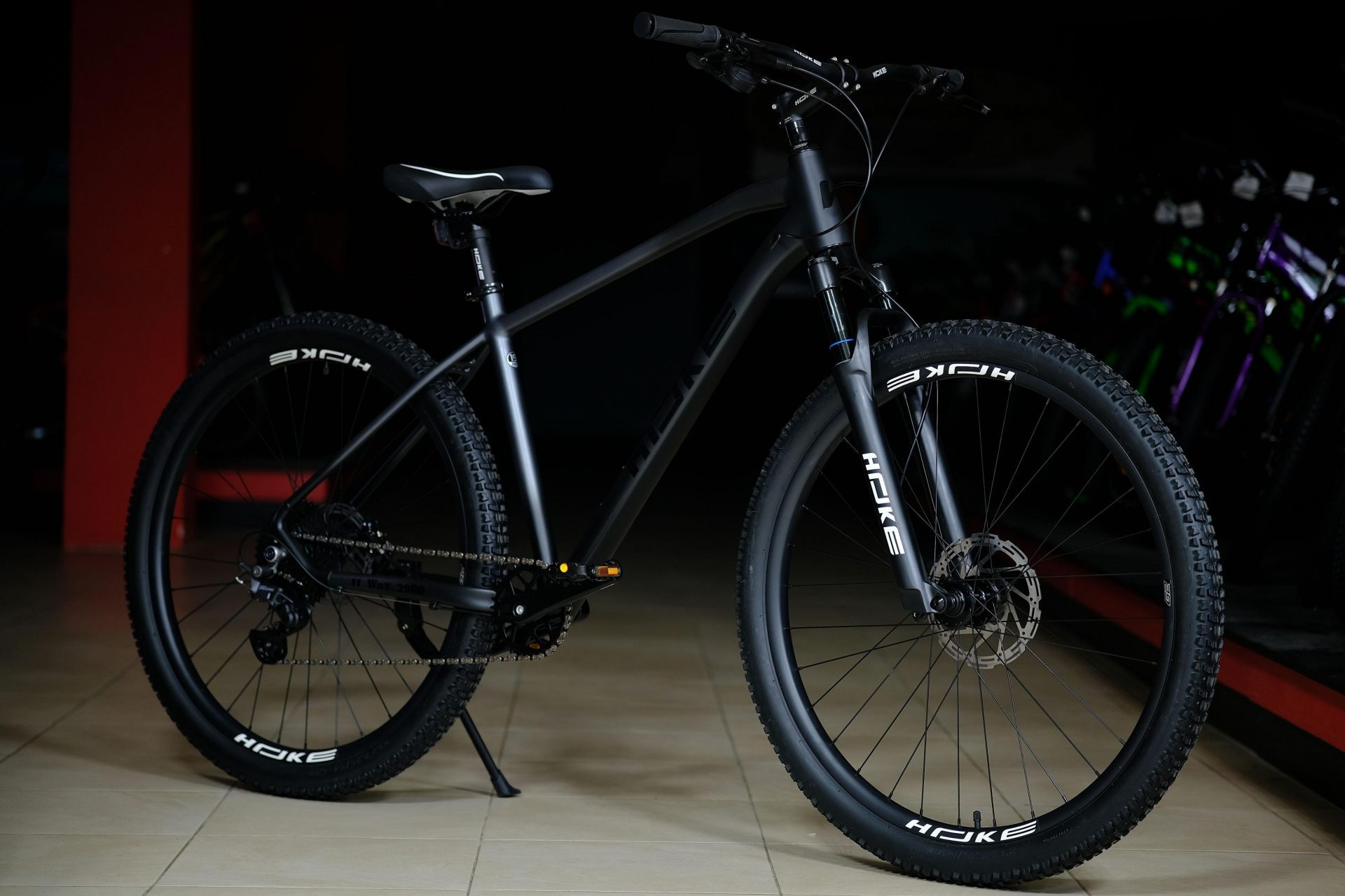 Велосипед HOKE 11 Way 29 HD матовый чёрный-серый 23